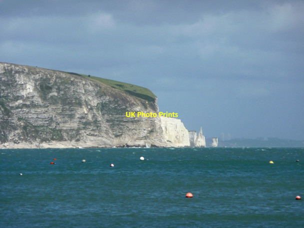 Photo 6"x4" Old Harry Rock, Dorset Studland c2012