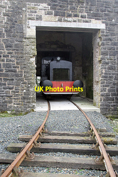 Photo 6"x4" The engine shed at Saughtree Station Saughtree c2009