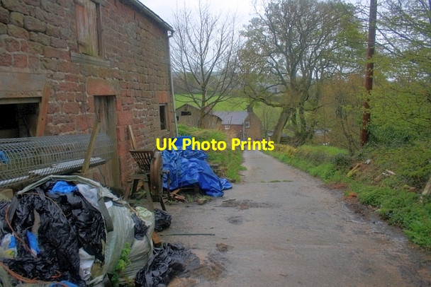 Photo 6"x4" Track from Dains Mill Upper Hulme c2012