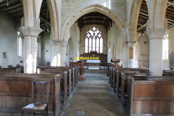 Photo 6"x4" Interior, St Nicholas' church, Walcot Walcot\/TF0635 c2012