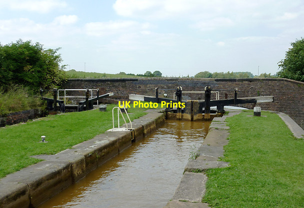 Photo 6"x4" Paired Locks No 48 near Church Lawton, Cheshire Alsager c2011