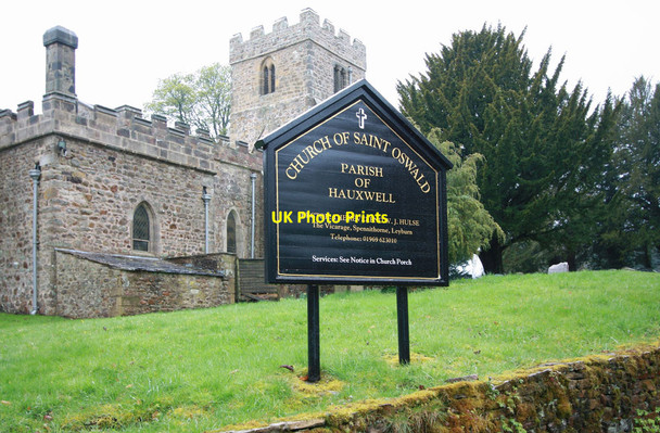 Photo 6"x4" St Oswald, Hauxwell - Noticeboard East Hauxwell c2012