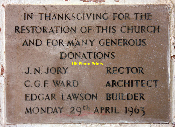 Photo 6"x4" St Oswald, Hauxwell - Memorial East Hauxwell c2012