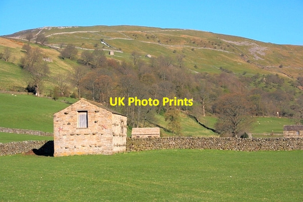 Photo 6"x4" Barn in Upper Swaledale Muker c2012