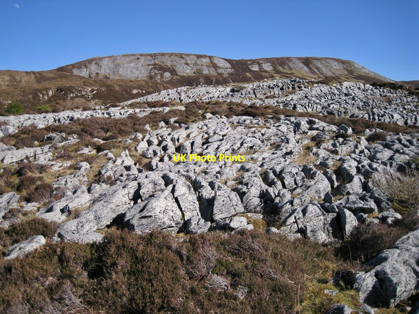 Photo 6"x4" Limestone pavement on Bheinn Shuardail Blackpark\/A' Phairce Dhubh c2012