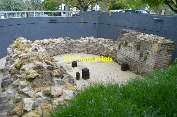Photo 6"x4" Roman Lincoln - Eastern Defensive Gate Lincoln c2012
