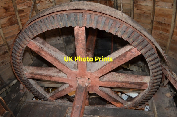 Photo 6"x4" Ellis Mill - Brake Wheel Lincoln c2012