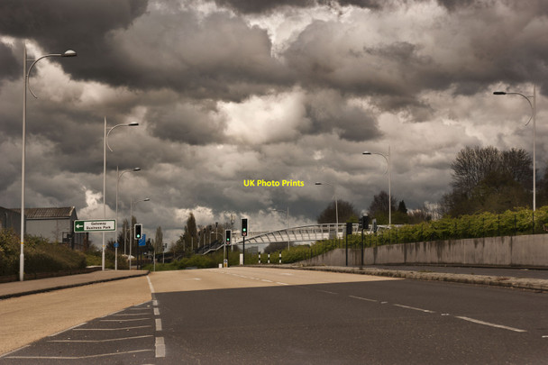 Photo 6"x4" Storm clouds approaching Coulsdon c2012