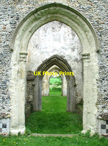 Photo 6"x4" The ruin of St John's church in Stanton Stanton\/TL9673 c2012 P4
