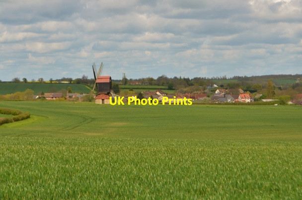 Photo 6"x4" Stevington Windmill Duck End\/SP9852 c2012