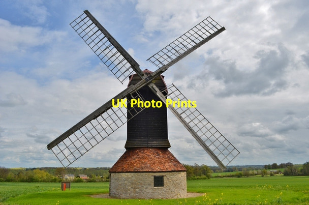 Photo 6"x4" Stevington Windmill Duck End\/SP9852 c2012