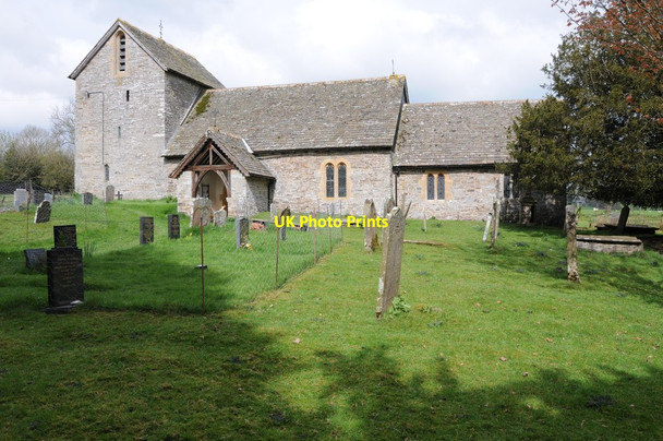 Photo 6"x4" Michaelchurch-on-Arrow church Michaelchurch-on-Arrow c2012
