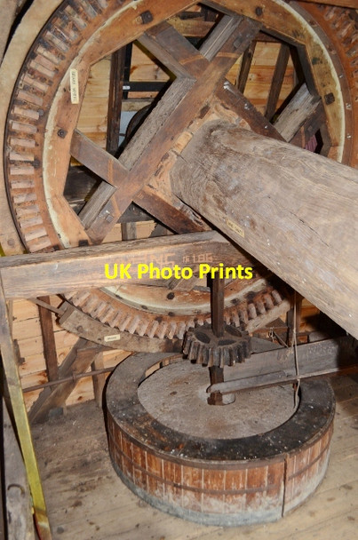 Photo 6"x4" Stevington Windmill Duck End\/SP9852 c2012 P1