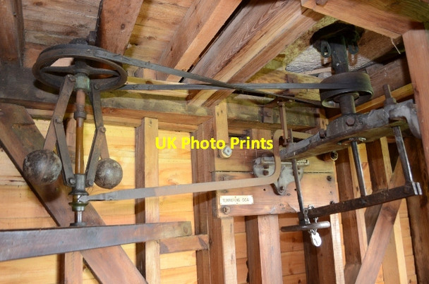 Photo 6"x4" Stevington Windmill Duck End\/SP9852 c2012