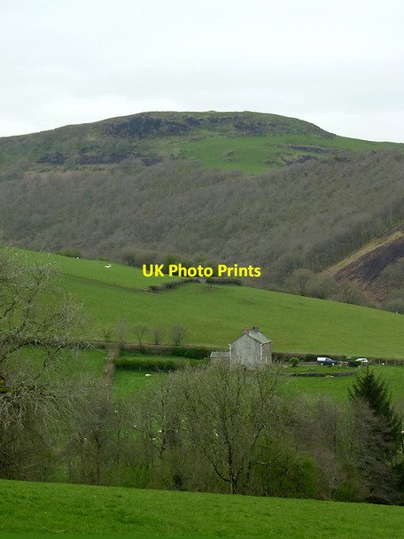 Photo 6"x4" Across Cwm Dulas, Powys Troedrhiwdalar c2012