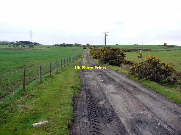 Photo 6"x4" Engine Road Prudhoe c2012