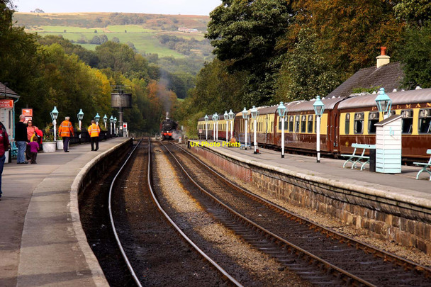 Photo 6"x4" Grosmont Station Grosmont\/NZ8205 c2011