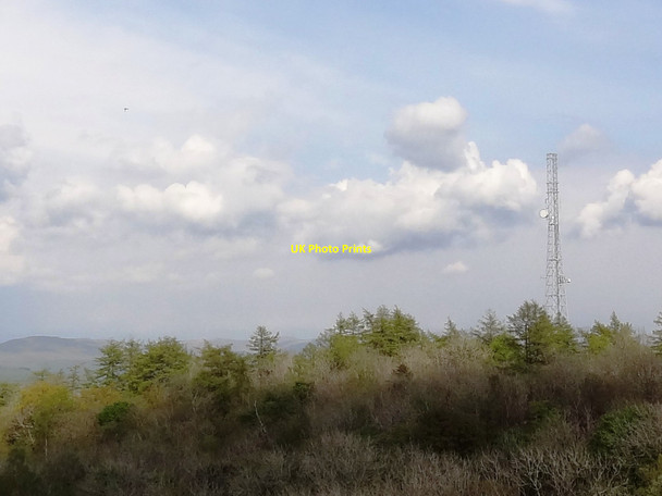 Photo 6"x4" Communications mast Underbarrow c2012