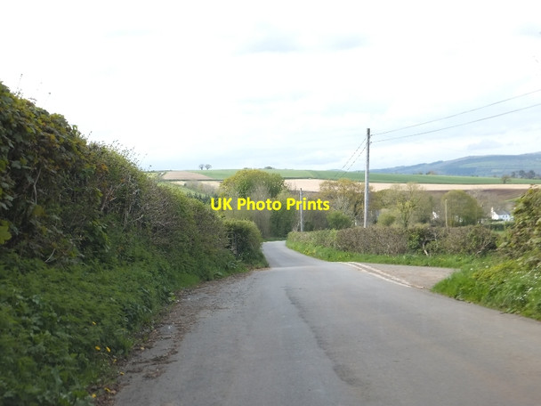 Photo 6"x4" Minor road junction south of Upper Dean Buckfastleigh c2012