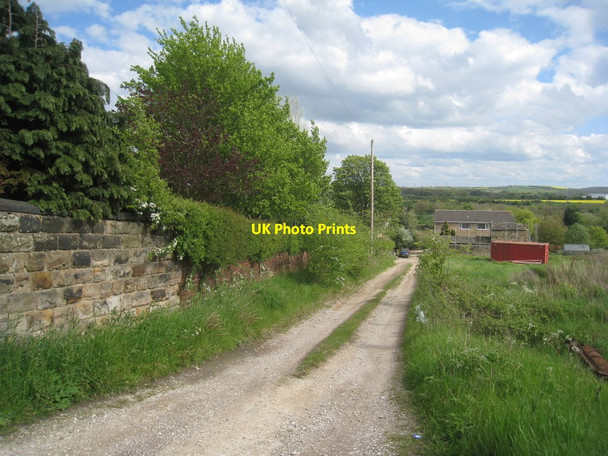 Photo 6"x4" Footpath to the river Stanley\/SE3424 c2012