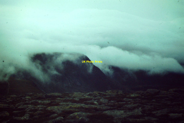 Photo 6"x4" Clouds on Lochnagar Cac Carn M\u00f2r c1979