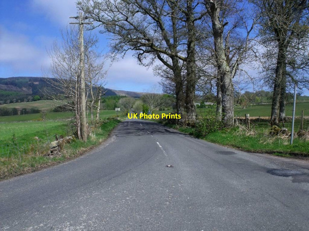 Photo 6"x4" Perthshire, Rednock, road to Callander Port of Menteith c2012