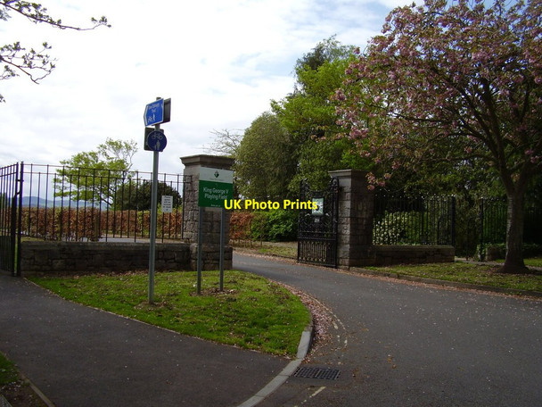 Photo 6"x4" Entrance to King George V Playing field Exeter c2012