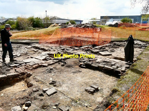 Photo 6"x4" Newton Hall Excavations 2012 Hyde\/SJ9494 c2012