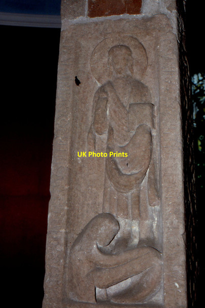 Photo 6"x4" The Ruthwell Cross (detail) Clarencefield c1999