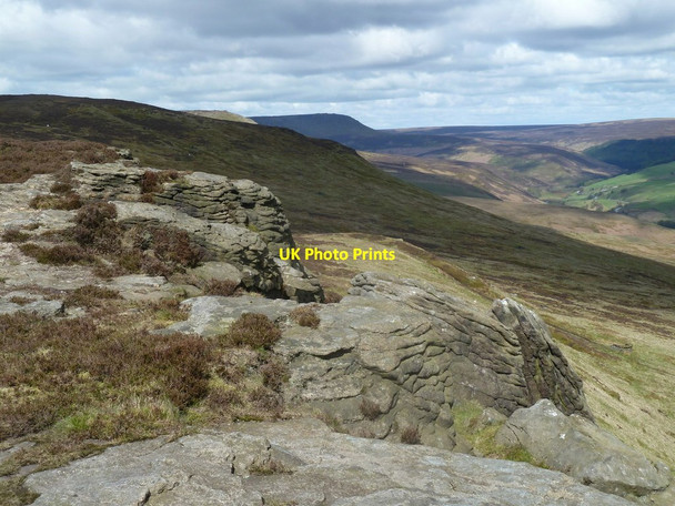 Photo 6"x4" Rocky outcrop, Crookstone Knoll Nether Booth c2012