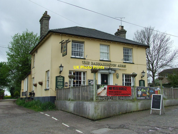 Photo 6"x4" The Barnardiston Arms Kedington c2012