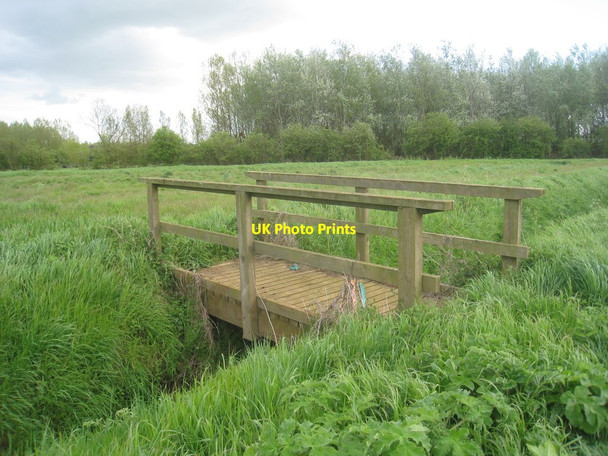 Photo 6"x4" Footbridge near Kirton Lindsey Kirton in Lindsey c2012