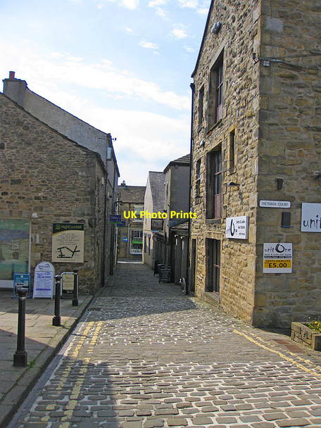 Photo 6"x4" Cobbled Victoria Street, Skipton Skipton c2012