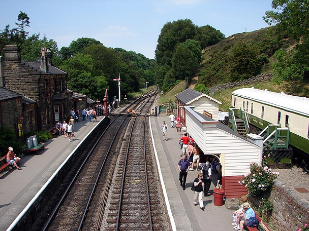 Photo 6"x4" Goathland Station, North Yorkshire Moors Railway Goathland c2006 P4