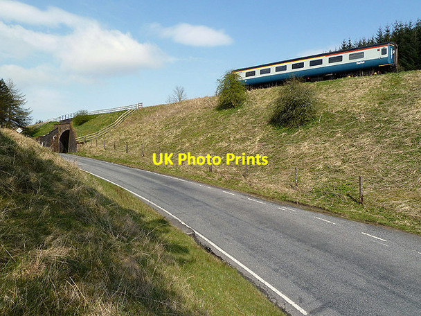 Photo 6"x4" The B6399 at Whitrope White Knowe\/NY5399 c2012