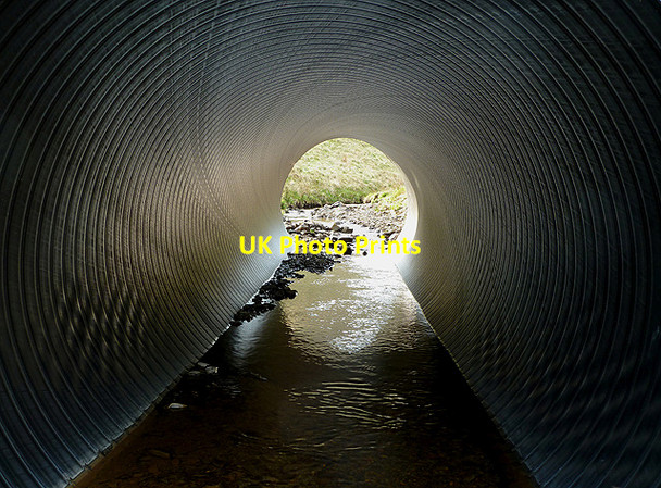 Photo 6"x4" A culvert on the Cliffhope Burn Saughtree c2012