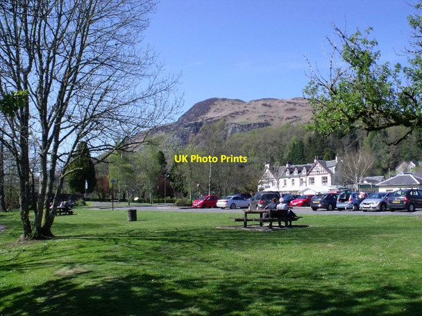 Photo 6"x4" Aberfoyle, picnic gardens Aberfoyle c2012