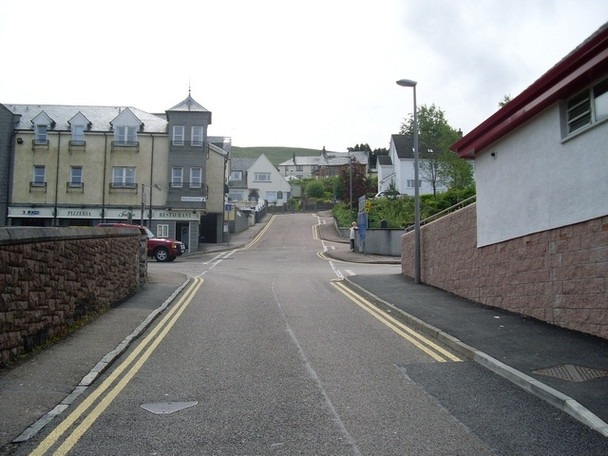 Photo 6"x4" Small side street in Fort William Fort William\/An Gearasdan c2008