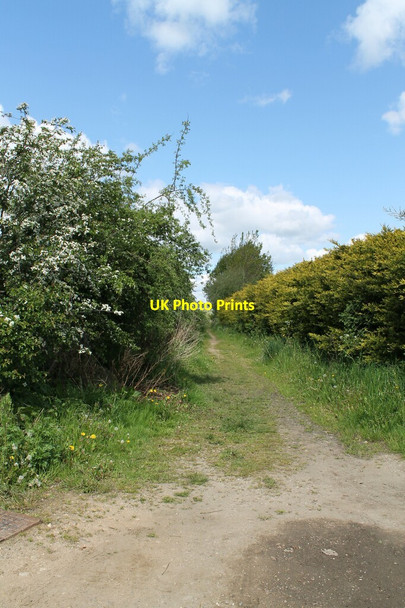 Photo 6"x4" Public footpath off Mill Lane NORTH HYKEHAM c2012