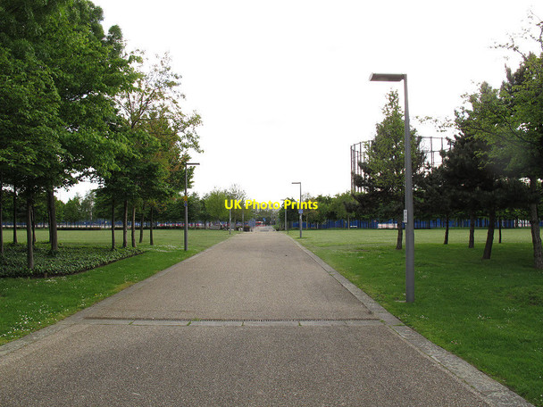 Photo 6"x4" Peninsula cyclepath Greenwich\/TQ3977 c2012