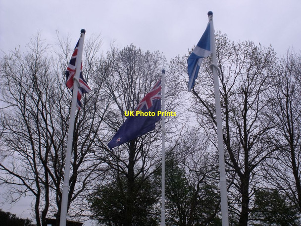 Photo 6"x4" Slamannan, Victoria Cross Memorial [4] Slamannan c2012
