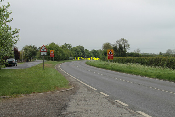 Photo 6"x4" The A15 approaches Leasingham Leasingham c2012