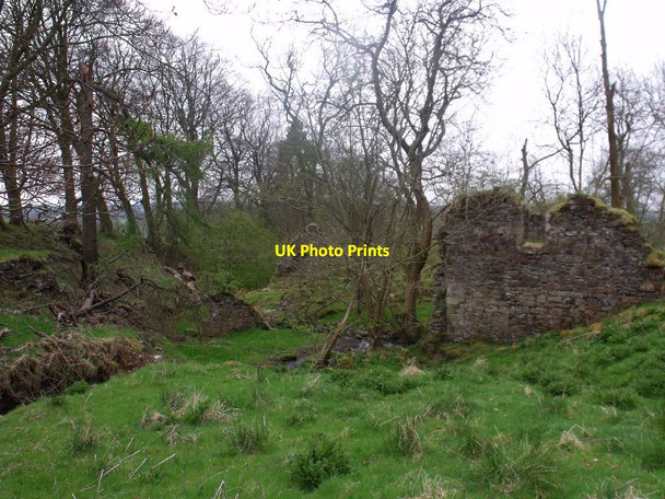 Photo 6"x4" Easter Jaw, ruins [4] Crossburn\/NS8672 c2012