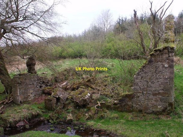 Photo 6"x4" Easter Jaw, ruins [6] Crossburn\/NS8672 c2012