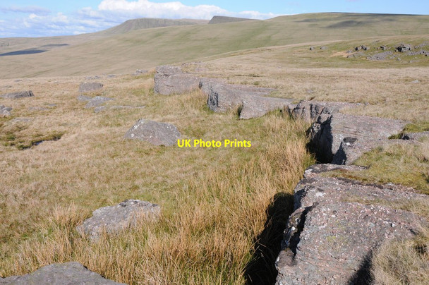 Photo 6"x4" Rock outcrops, Tyle Du Twynllanan c2012