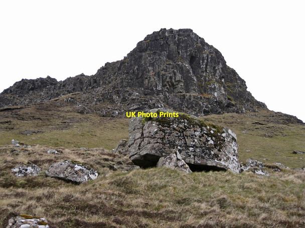 Photo 6"x4" East face of Healabhal Bheag Greep c2012