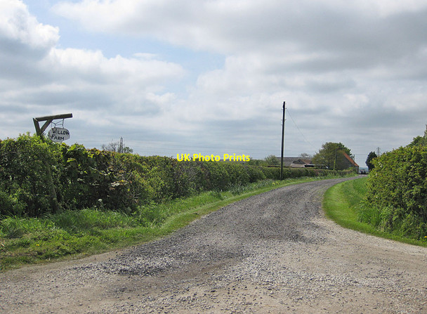 Photo 6"x4" To Willow Farm Butterwick\/SE7377 c2012