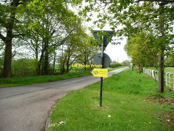 Photo 6"x4" Clay Lane at the 74 metre spot height, Over Peover Over Peover c2012