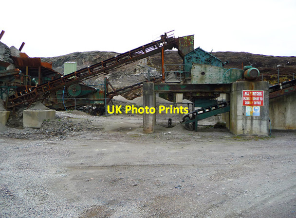 Photo 6"x4" Crogaire Beag Quarry Trumaisgearraidh c2012
