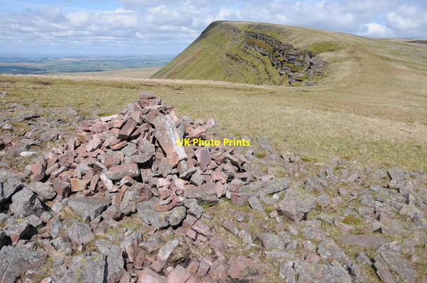 Photo 6"x4" Cairn on Bannau Sir Gaer Llyn y Fan Fach c2012